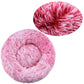 6 Sizes Super Soft Round Pet Bed