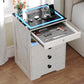 Bedside Table with Charging Station and Human Body Senor